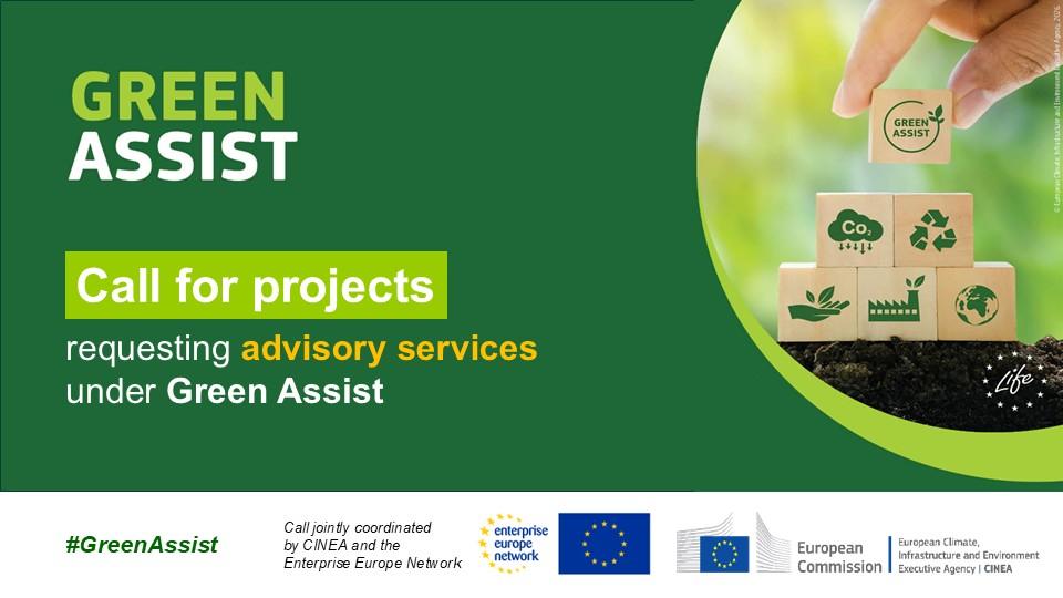 Green Assist felhívás – szakértői támogatás zöld beruházások megerősítéséhez